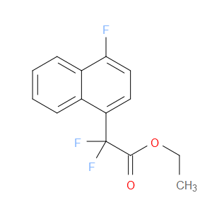 Ethyl α,α,4-trifluoro-1-naphthaleneacetate