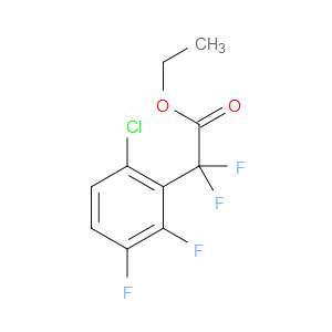 Ethyl 6-chloro-α,α,2,3-tetrafluorobenzeneacetate