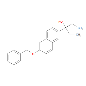 α,α-Diethyl-6-(phenylmethoxy)-2-naphthalenemethanol