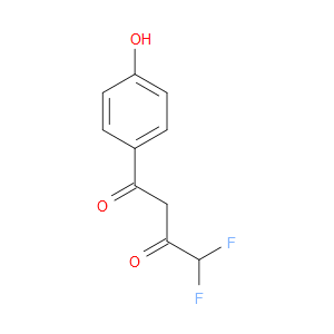 4,4-Difluoro-1-(4-hydroxyphenyl)-1,3-butanedione
