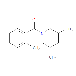 Methanone, (3,5-dimethyl-1-piperidinyl)(2-methylphenyl)-