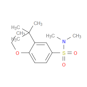 3-(1,1-Dimethylethyl)-4-ethoxy-N,N-dimethylbenzenesulfonamide