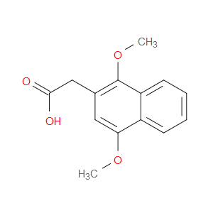 1,4-Dimethoxy-2-naphthaleneacetic acid