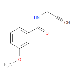3-Methoxy-N-2-propyn-1-ylbenzamide