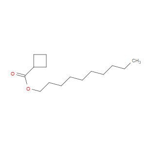 Decyl cyclobutanecarboxylate