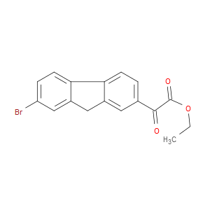 Ethyl 7-bromo-α-oxo-9H-fluorene-2-acetate