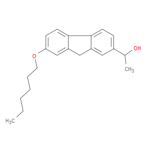 7-(Hexyloxy)-α-methyl-9H-fluorene-2-methanol