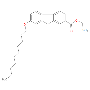 Ethyl 7-(decyloxy)-9H-fluorene-2-carboxylate