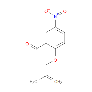 2-((2-methylallyl)oxy)-5-nitrobenzaldehyde