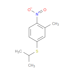 isopropyl(3-methyl-4-nitrophenyl)sulfane