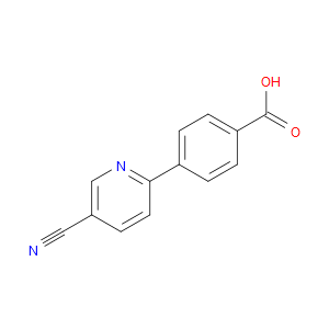 Benzoic acid, 4-(5-cyano-2-pyridinyl)-