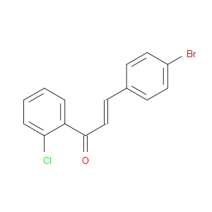 (2E)-3-(4-Bromophenyl)-1-(2-chlorophenyl)-2-propen-1-one
