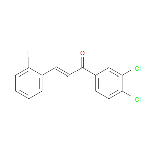 (2E)-1-(3,4-Dichlorophenyl)-3-(2-fluorophenyl)-2-propen-1-one
