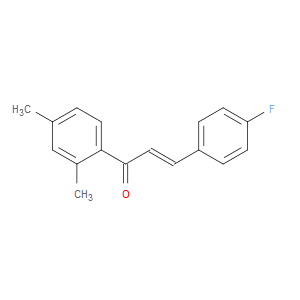 (2E)-1-(2,4-Dimethylphenyl)-3-(4-fluorophenyl)-2-propen-1-one