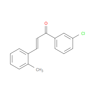 (2E)-1-(3-Chlorophenyl)-3-(2-methylphenyl)-2-propen-1-one