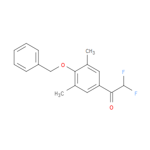 1-(4-(benzyloxy)-3,5-dimethylphenyl)-2,2-difluoroethanone