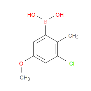 B-(3-Chloro-5-methoxy-2-methylphenyl)boronic acid