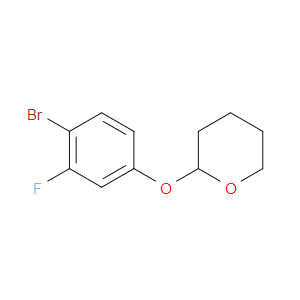 2H-Pyran, 2-(4-bromo-3-fluorophenoxy)tetrahydro-
