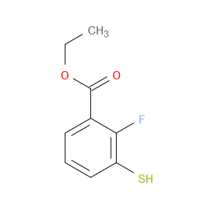 Benzoic acid, 2-fluoro-3-mercapto-, ethyl ester