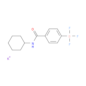 Potassium 4-(cyclohexylcarbamoyl)phenyltrifluoroborate