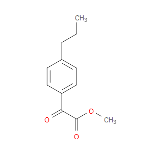 Methyl α-oxo-4-propylbenzeneacetate