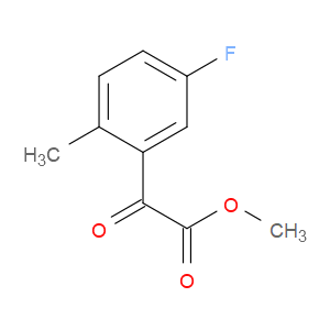 Methyl 5-fluoro-2-methyl-α-oxobenzeneacetate