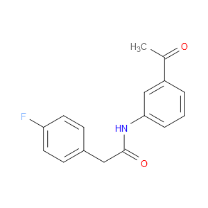 N-(3-Acetylphenyl)-4-fluorobenzeneacetamide