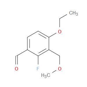 4-ethoxy-2-fluoro-3-(methoxymethyl)benzaldehyde
