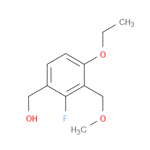 (4-ethoxy-2-fluoro-3-(methoxymethyl)phenyl)methanol