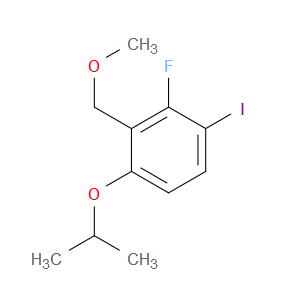 2-fluoro-1-iodo-4-isopropoxy-3-(methoxymethyl)benzene