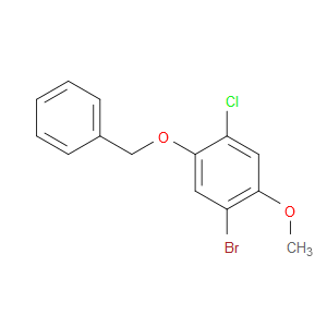 1-(benzyloxy)-5-bromo-2-chloro-4-methoxybenzene