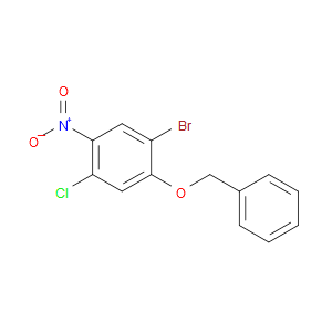 1-(benzyloxy)-2-bromo-5-chloro-4-nitrobenzene