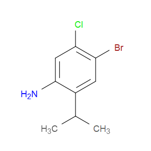 4-bromo-5-chloro-2-isopropylaniline