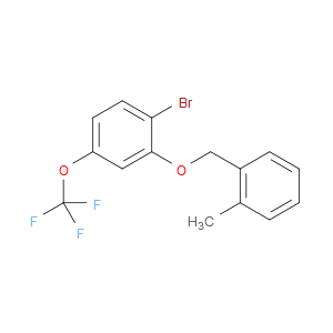 1-bromo-2-((2-methylbenzyl)oxy)-4-(trifluoromethoxy)benzene