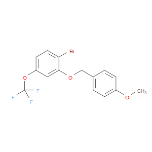 1-bromo-2-((4-methoxybenzyl)oxy)-4-(trifluoromethoxy)benzene