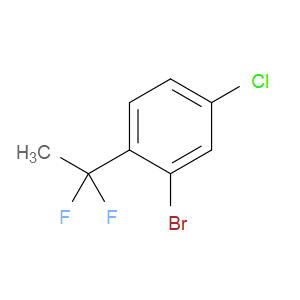 2-bromo-4-chloro-1-(1,1-difluoroethyl)benzene