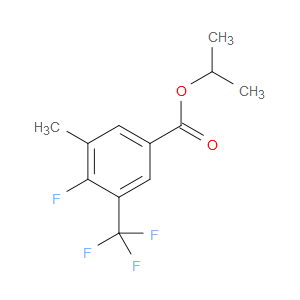isopropyl 4-fluoro-3-methyl-5-(trifluoromethyl)benzoate