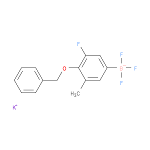 potassium (4-(benzyloxy)-3-fluoro-5-methylphenyl)trifluoroborate
