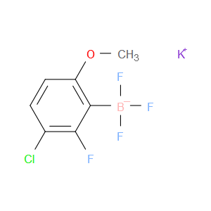 potassium (3-chloro-2-fluoro-6-methoxyphenyl)trifluoroborate