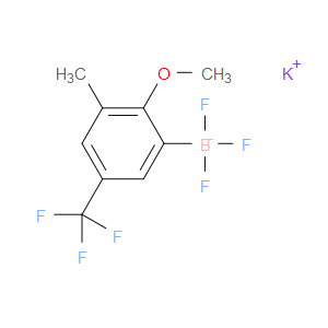 potassium trifluoro(2-methoxy-3-methyl-5-(trifluoromethyl)phenyl)borate