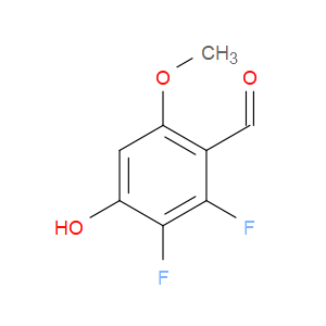 2,3-difluoro-4-hydroxy-6-methoxybenzaldehyde