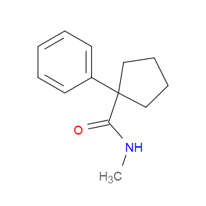 N-Methyl-1-phenylcyclopentanecarboxamide