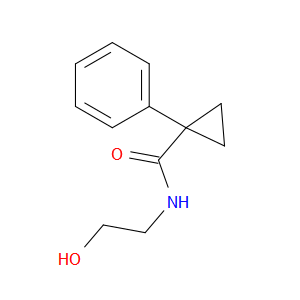 Cyclopropanecarboxamide, N-(2-hydroxyethyl)-1-phenyl-