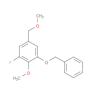1-(benzyloxy)-3-fluoro-2-methoxy-5-(methoxymethyl)benzene