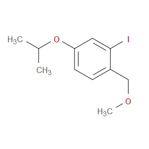 2-iodo-4-isopropoxy-1-(methoxymethyl)benzene