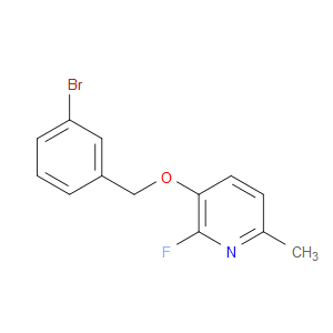3-((3-bromobenzyl)oxy)-2-fluoro-6-methylpyridine