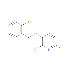 2-chloro-3-((2-chlorobenzyl)oxy)-6-iodopyridine