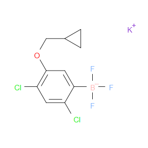 potassium (2,4-dichloro-5-(cyclopropylmethoxy)phenyl)trifluoroborate