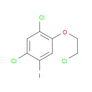 1,5-dichloro-2-(2-chloroethoxy)-4-iodobenzene