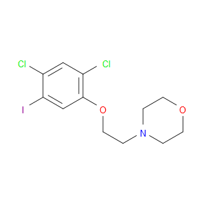 4-(2-(2,4-dichloro-5-iodophenoxy)ethyl)morpholine
